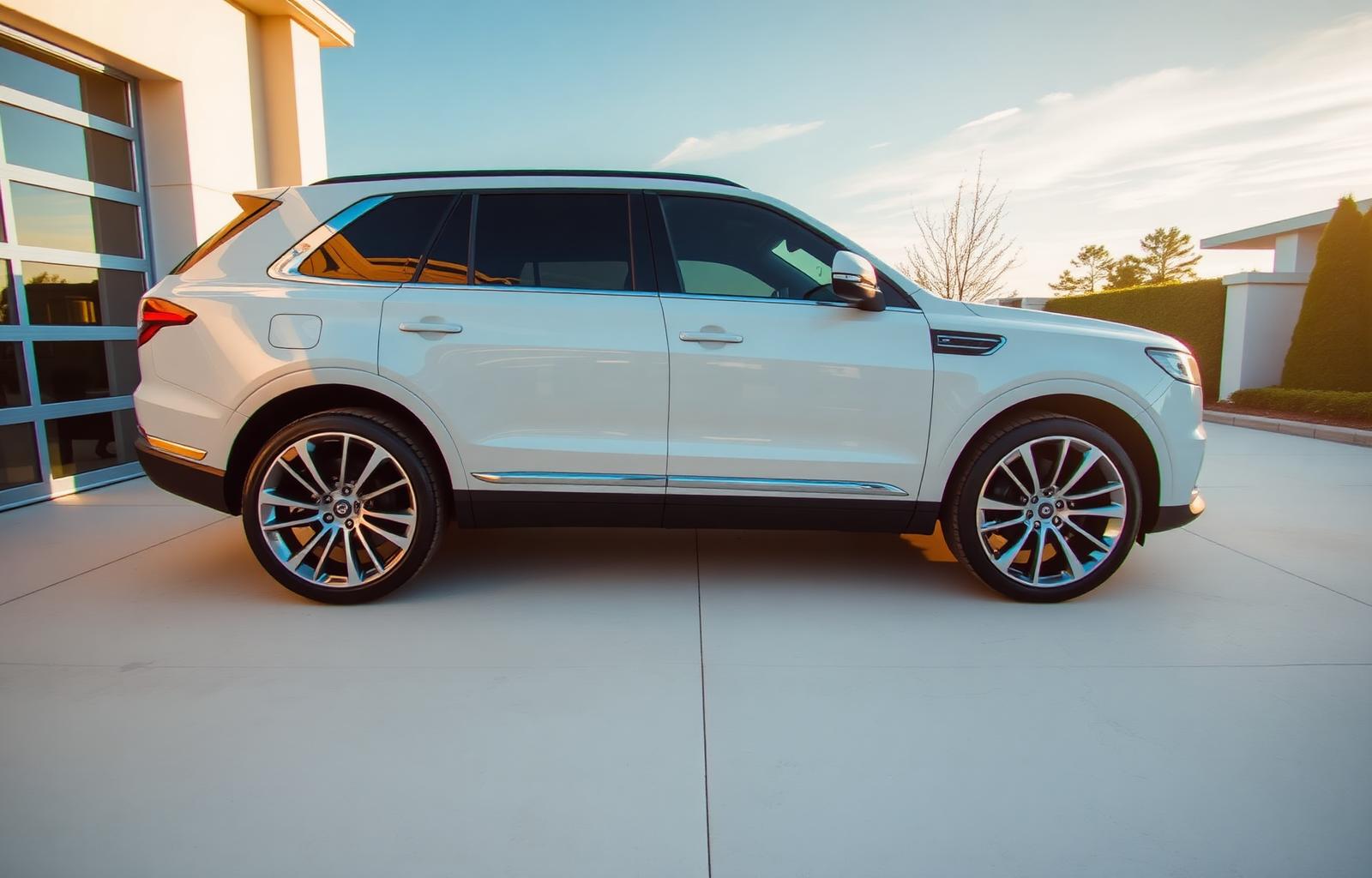 Pristine clean luxury car